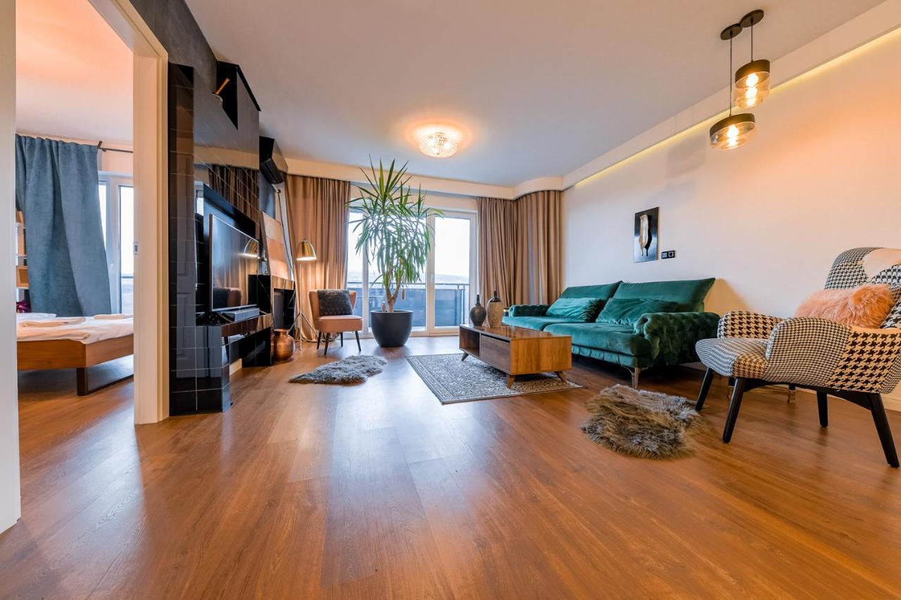 Apartmán Grand Park Rose Iulius Mall Kluž Exteriér fotografie
