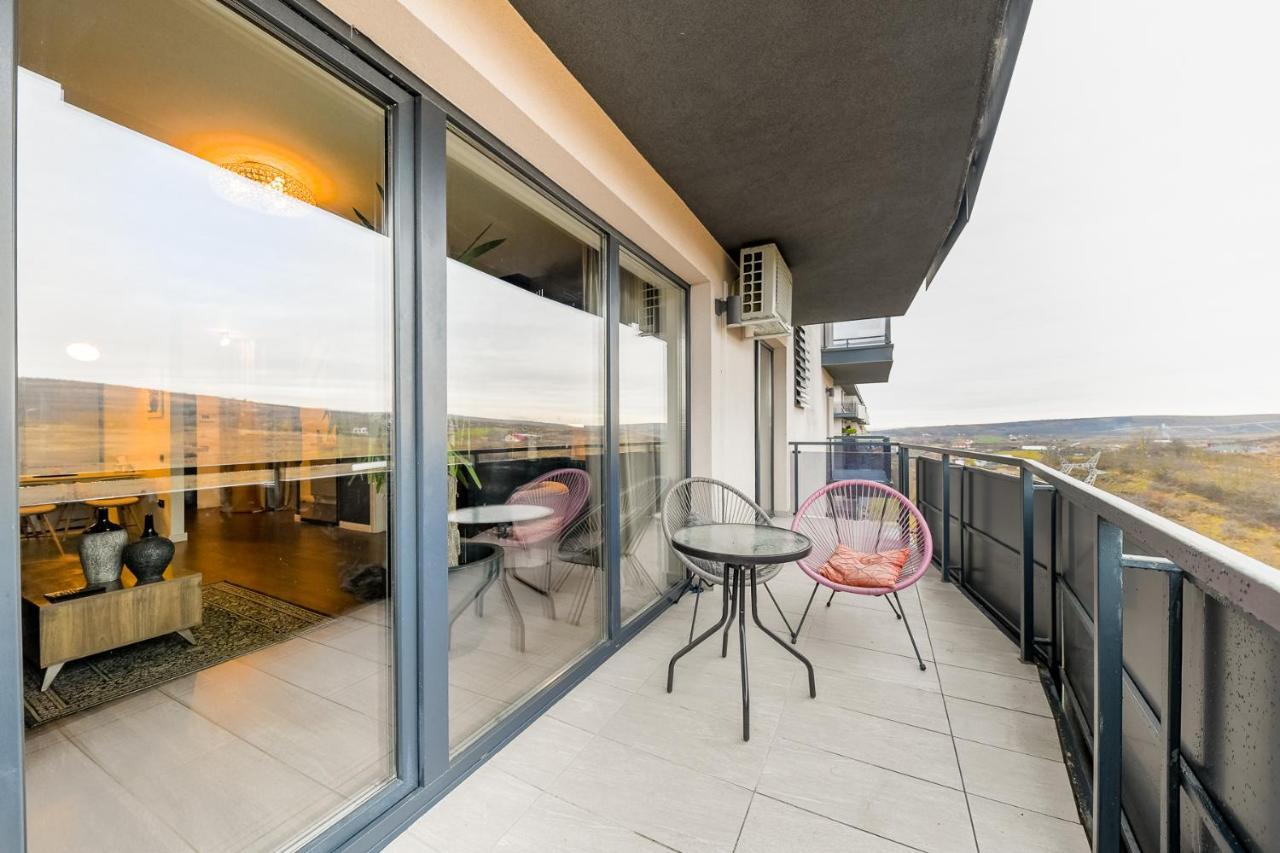 Apartmán Grand Park Rose Iulius Mall Kluž Exteriér fotografie